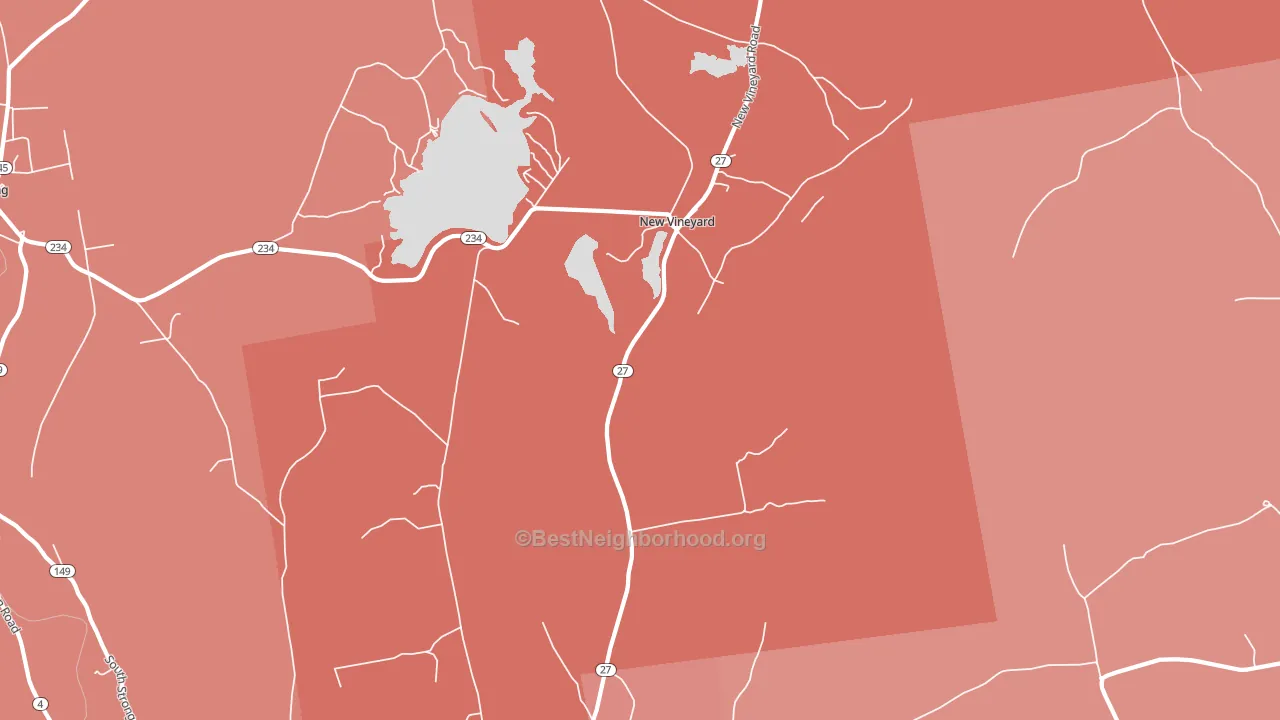 04956, ME block-group political-lean map