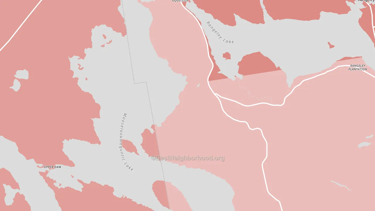 04964, ME block-group political-lean map
