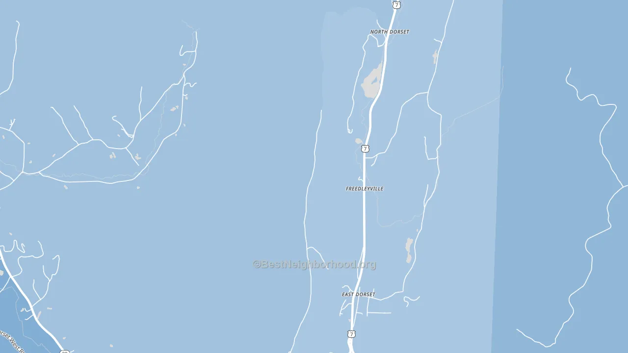 05253, VT block-group political-lean map
