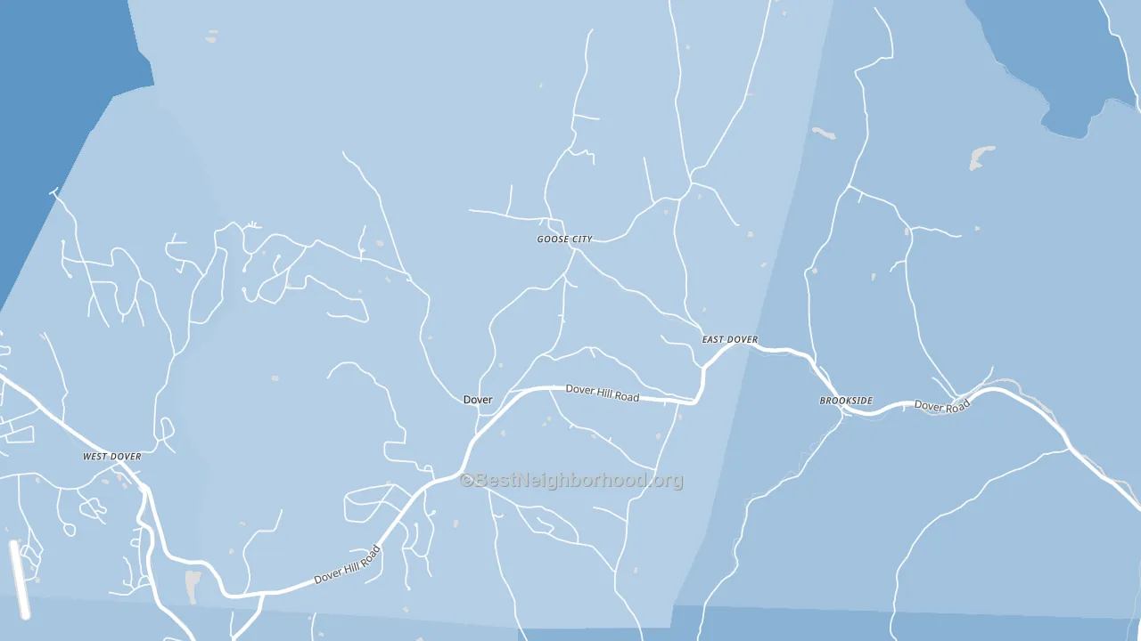05341, VT block-group political-lean map