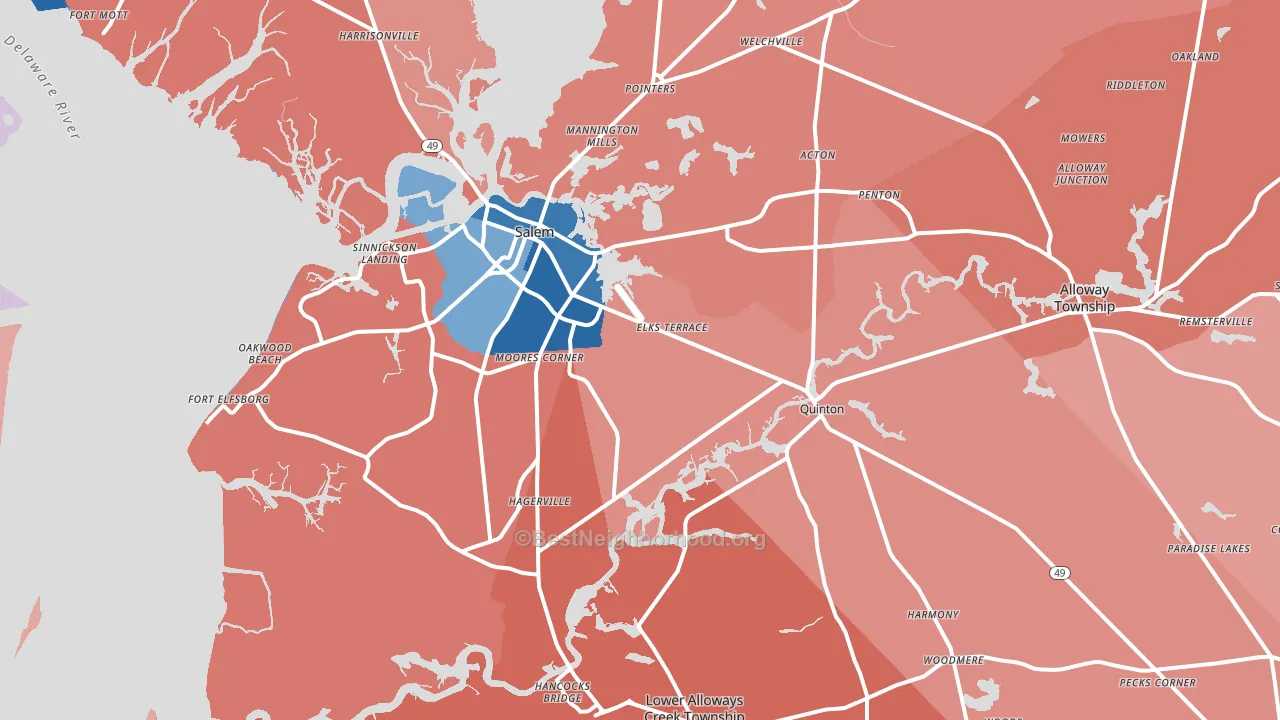 08079, NJ block-group political-lean map