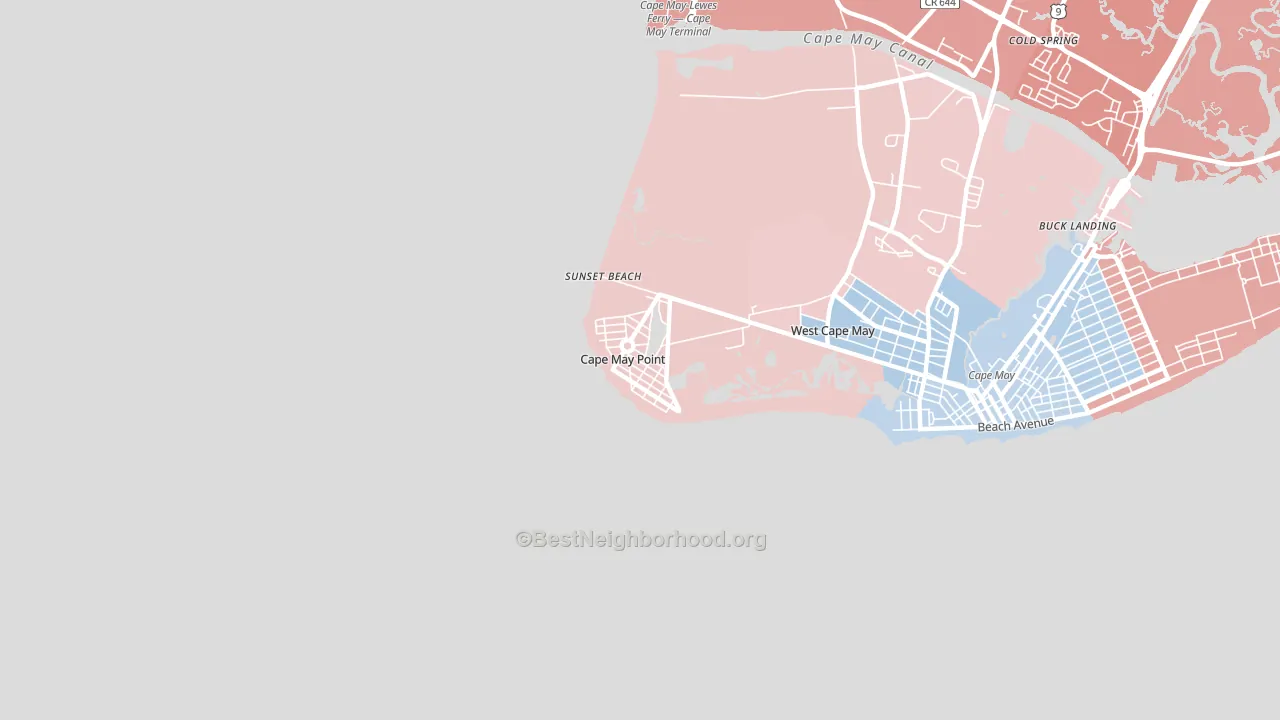 08212, NJ block-group political-lean map