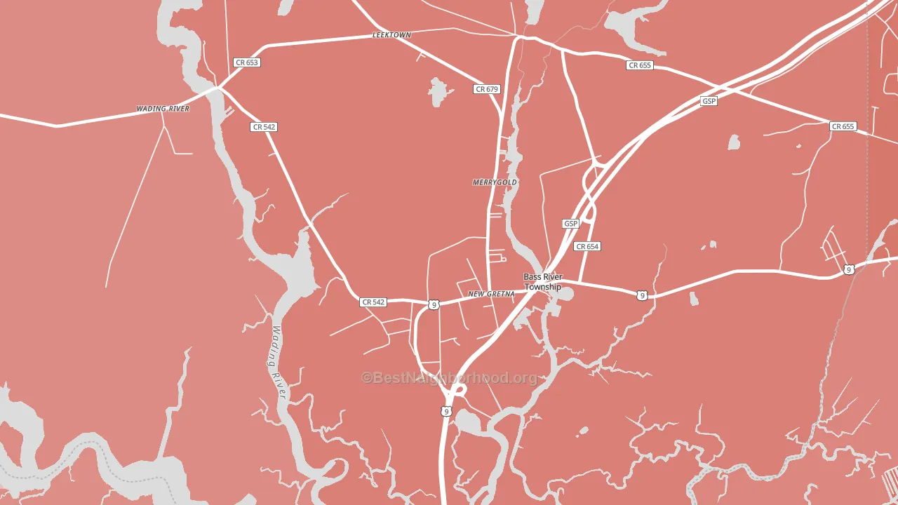 08224, NJ block-group political-lean map
