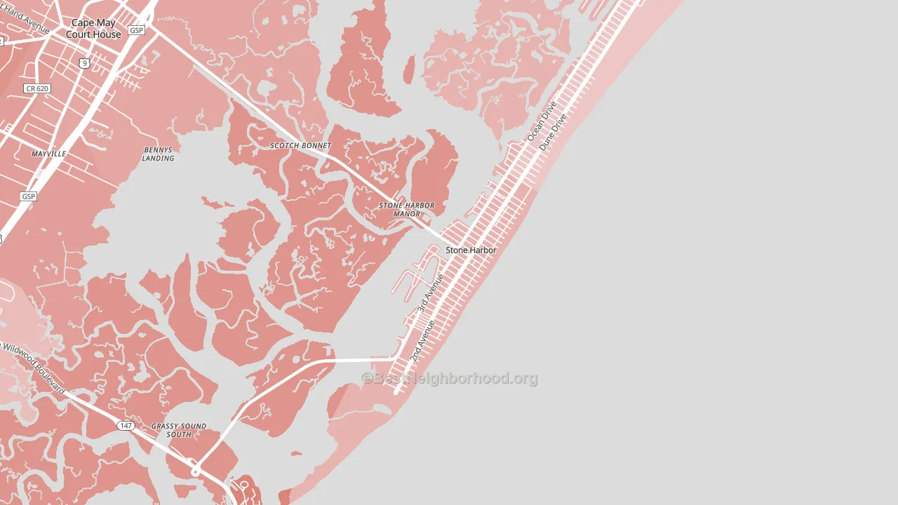 08247, NJ block-group political-lean map