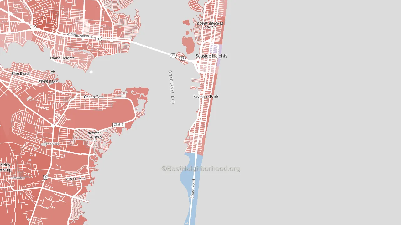 08752, NJ block-group political-lean map