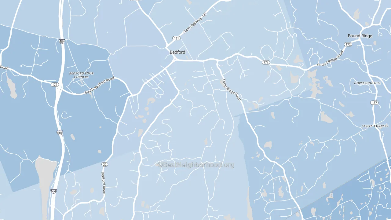 10506, NY block-group political-lean map
