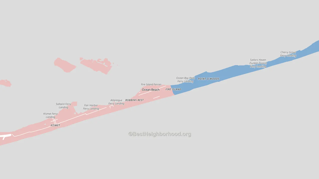 11770, NY block-group political-lean map