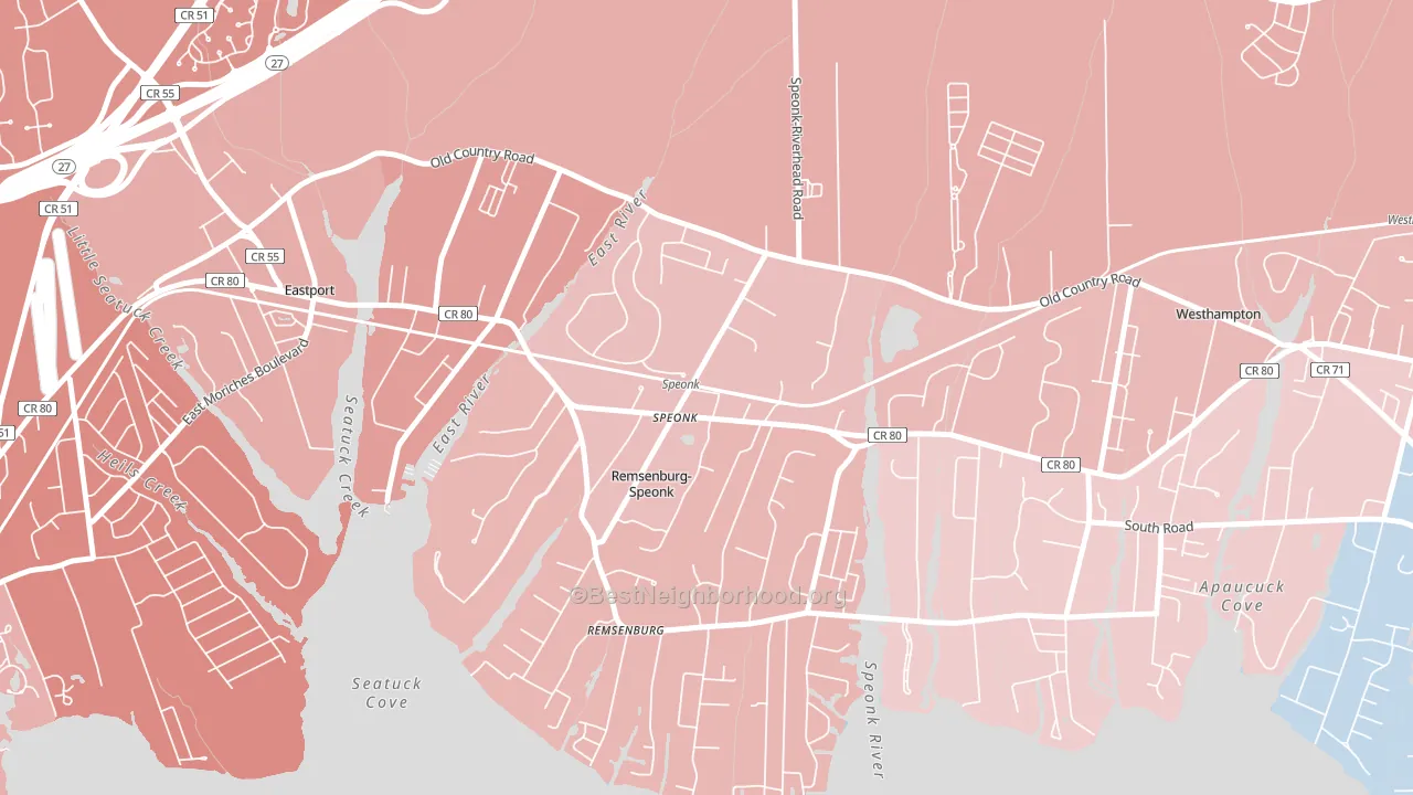 11972, NY block-group political-lean map
