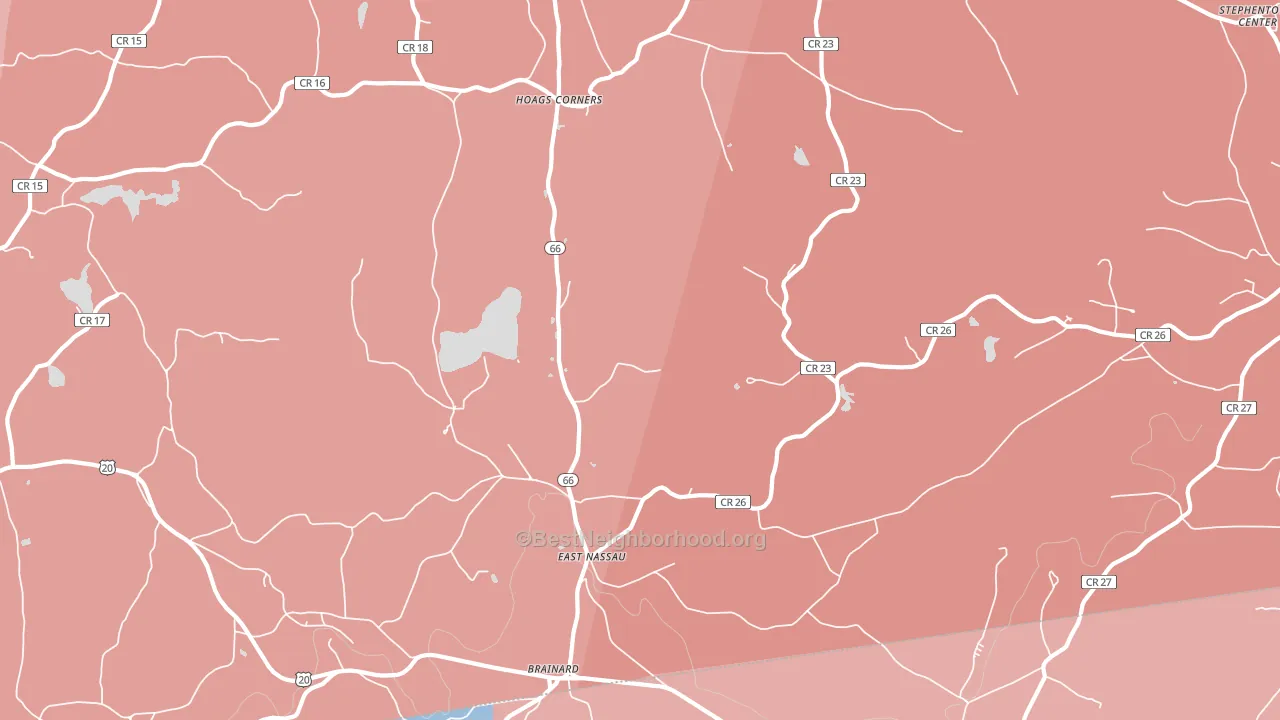 12062, NY block-group political-lean map