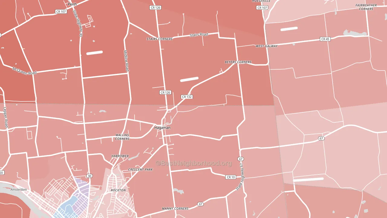 12086, NY block-group political-lean map
