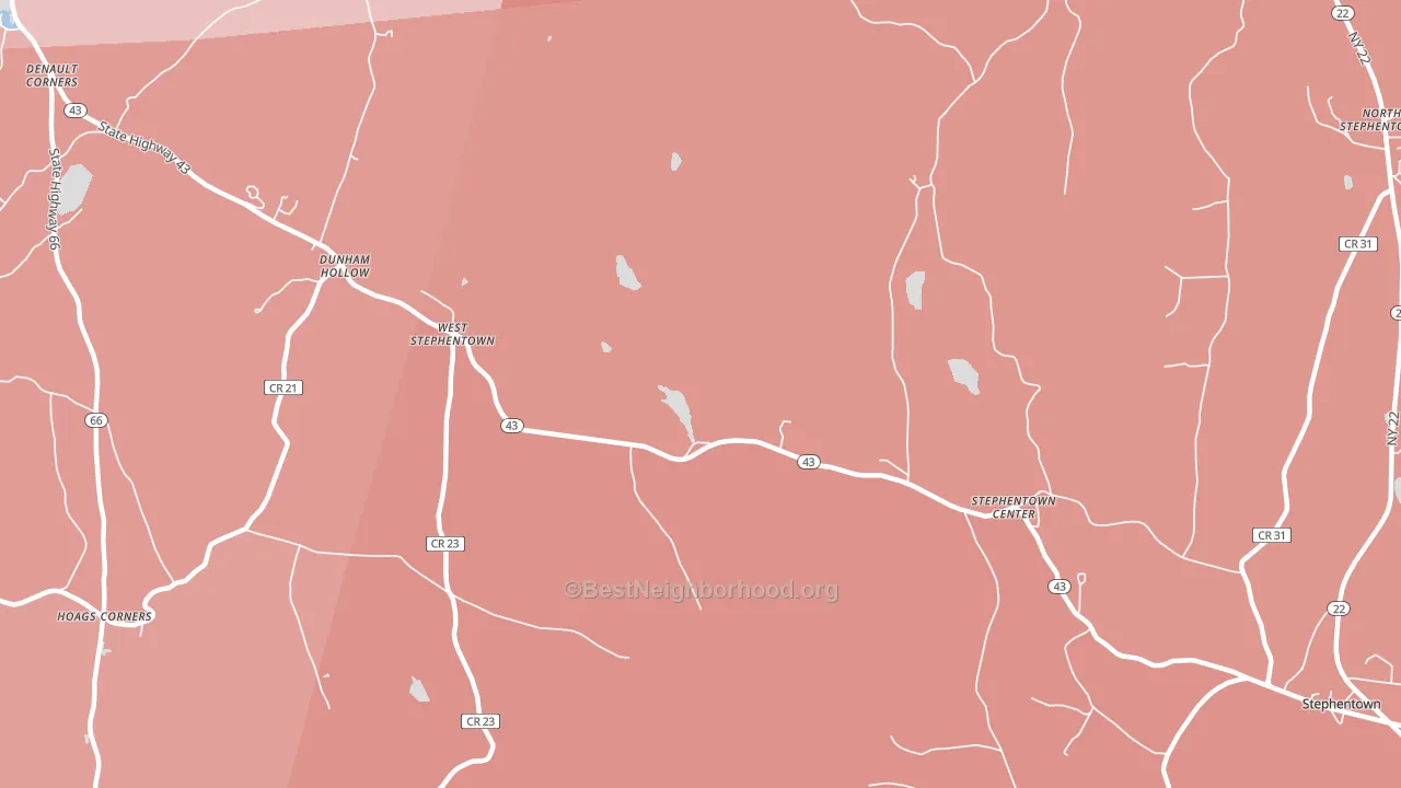 12169, NY block-group political-lean map