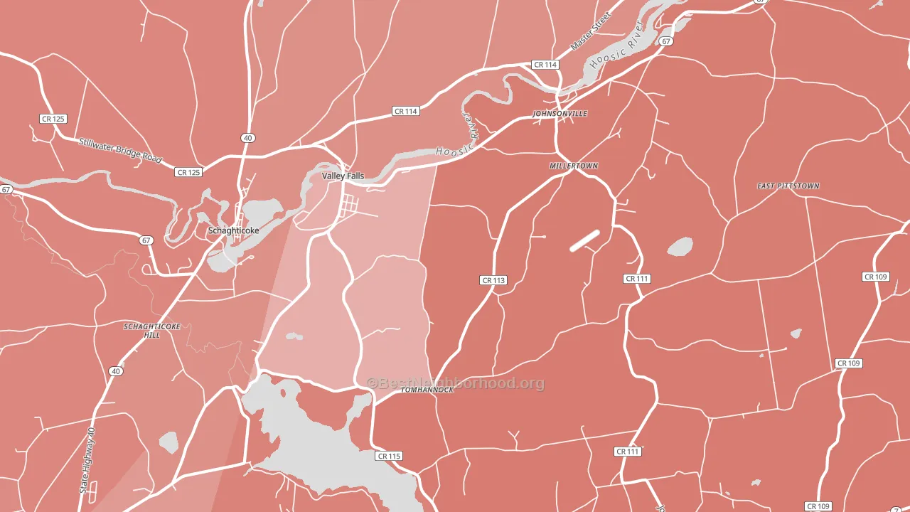 12185, NY block-group political-lean map