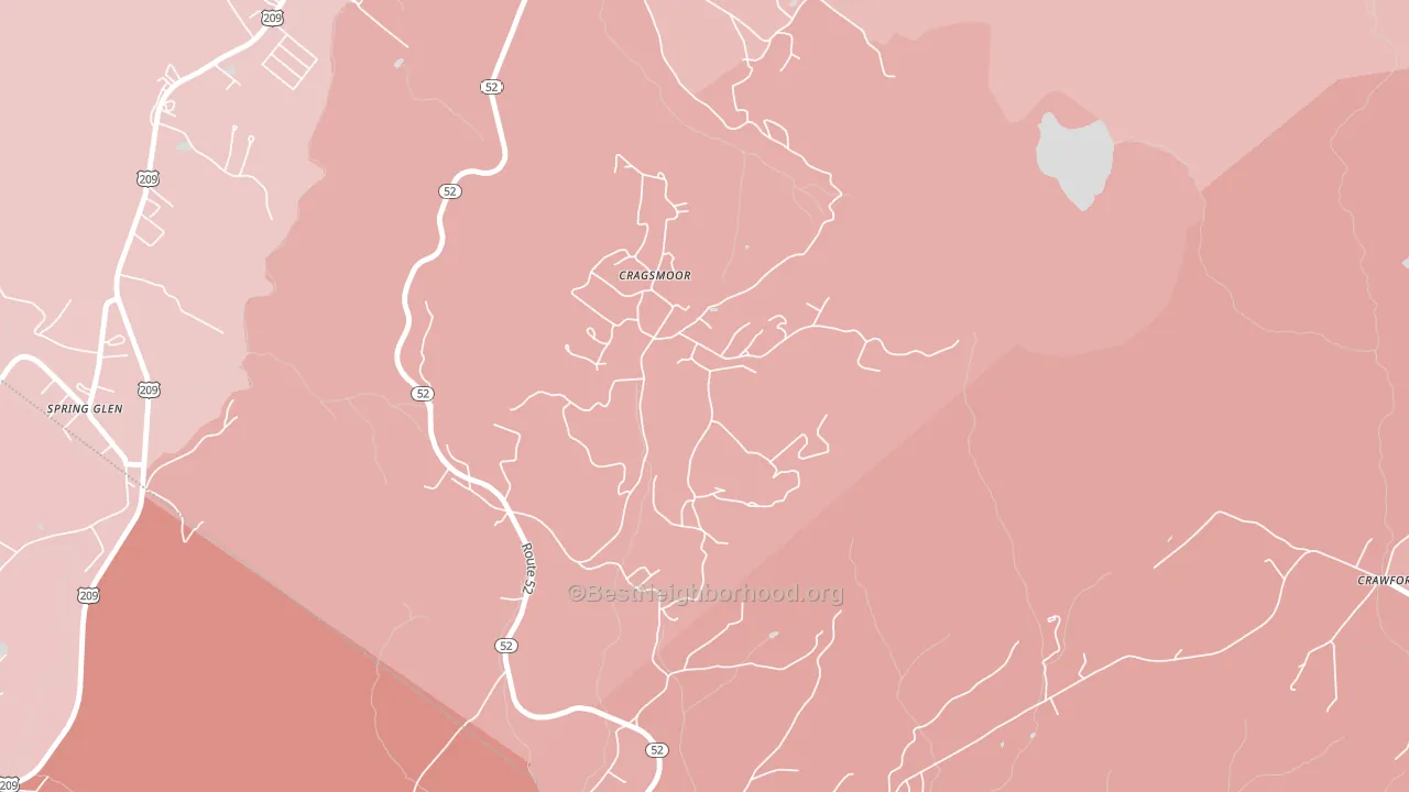 12420, NY block-group political-lean map