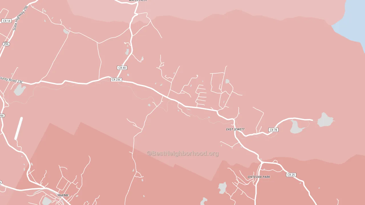 12424, NY block-group political-lean map