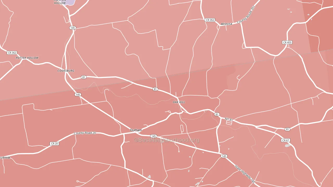 12460, NY block-group political-lean map