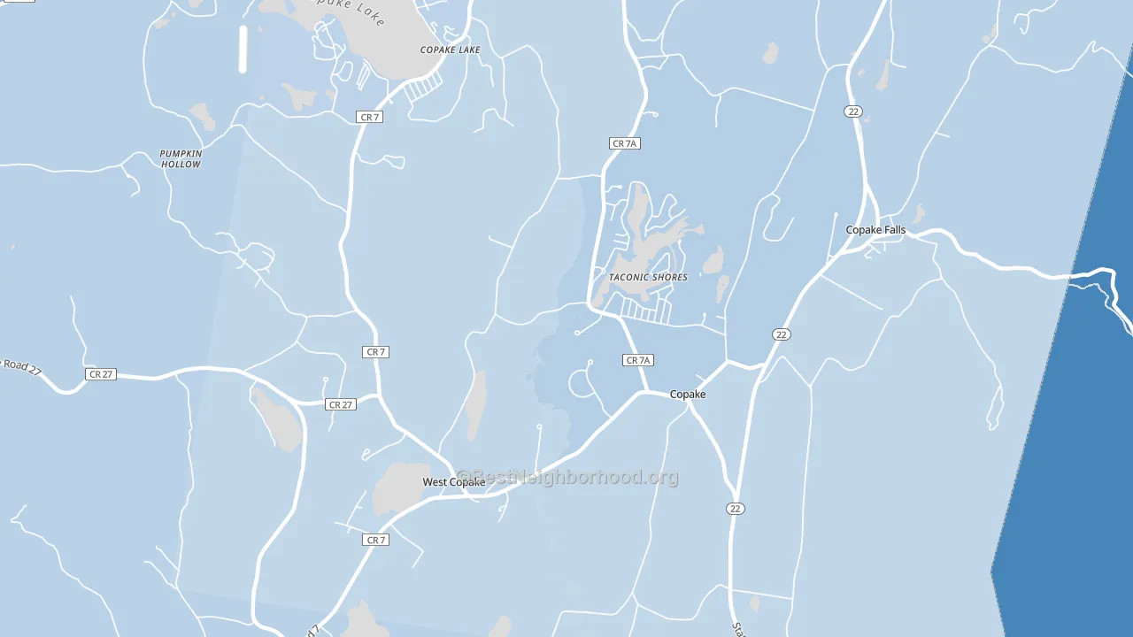 12516, NY block-group political-lean map