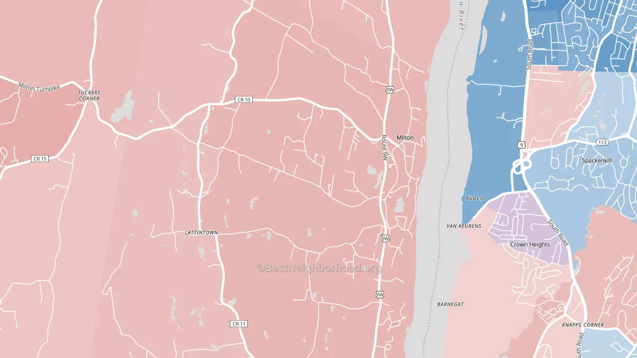 12547, NY block-group political-lean map