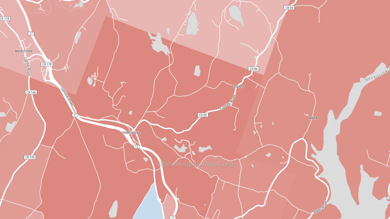 12768, NY block-group political-lean map