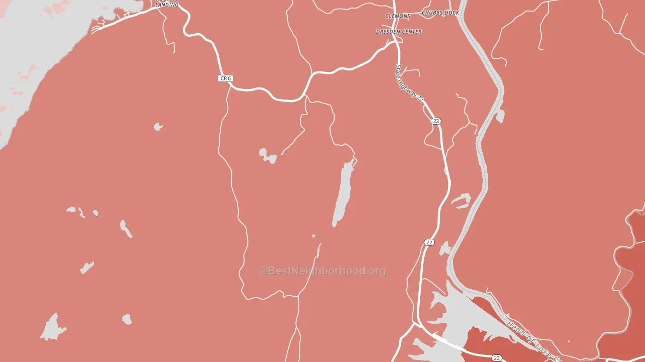 12819, NY block-group political-lean map