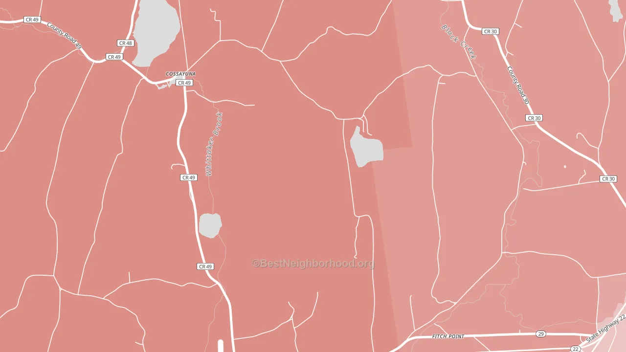 12823, NY block-group political-lean map