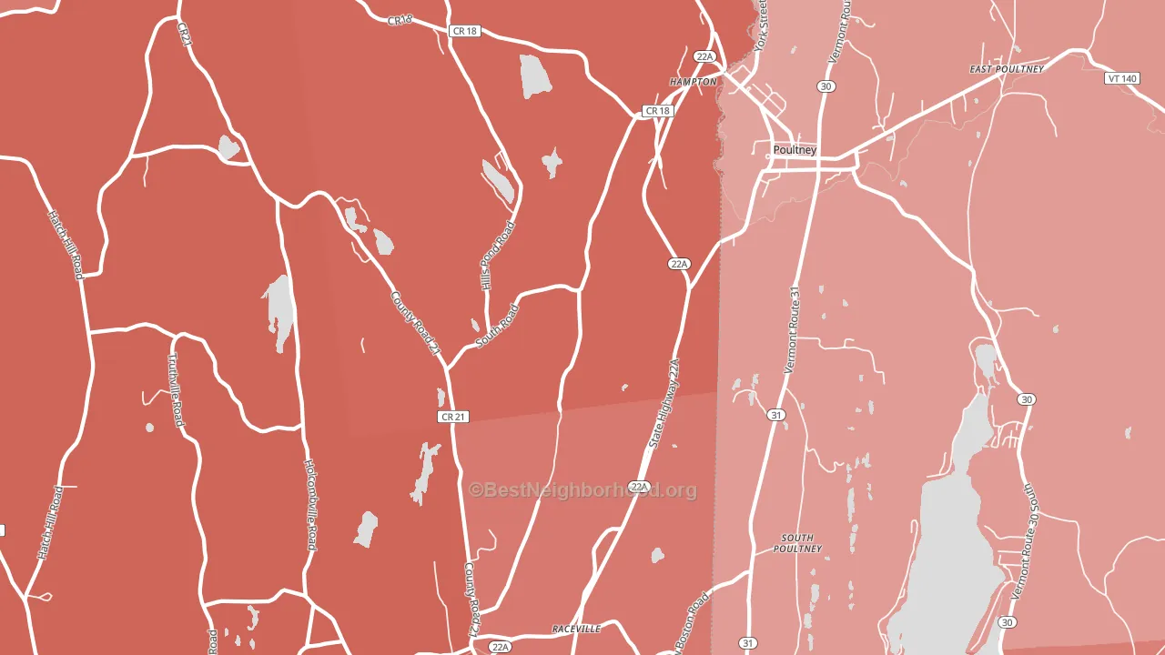 12837, NY block-group political-lean map