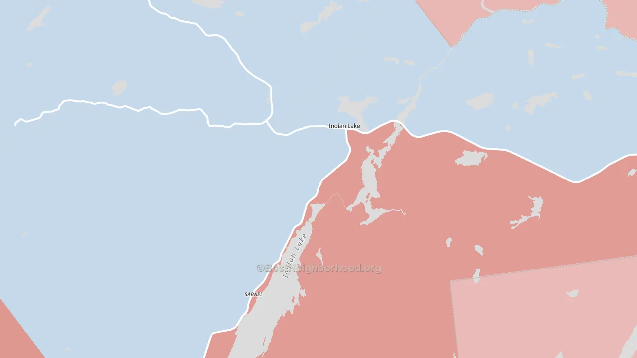 12842, NY block-group political-lean map