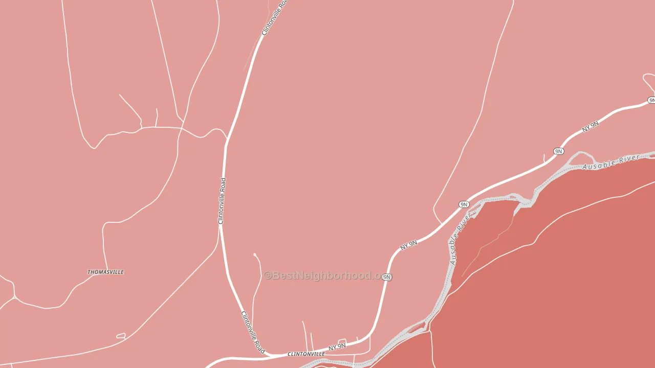 12924, NY block-group political-lean map