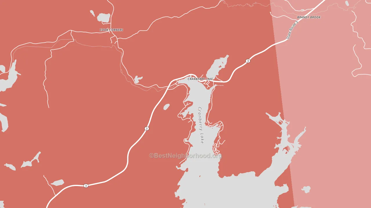 12927, NY block-group political-lean map