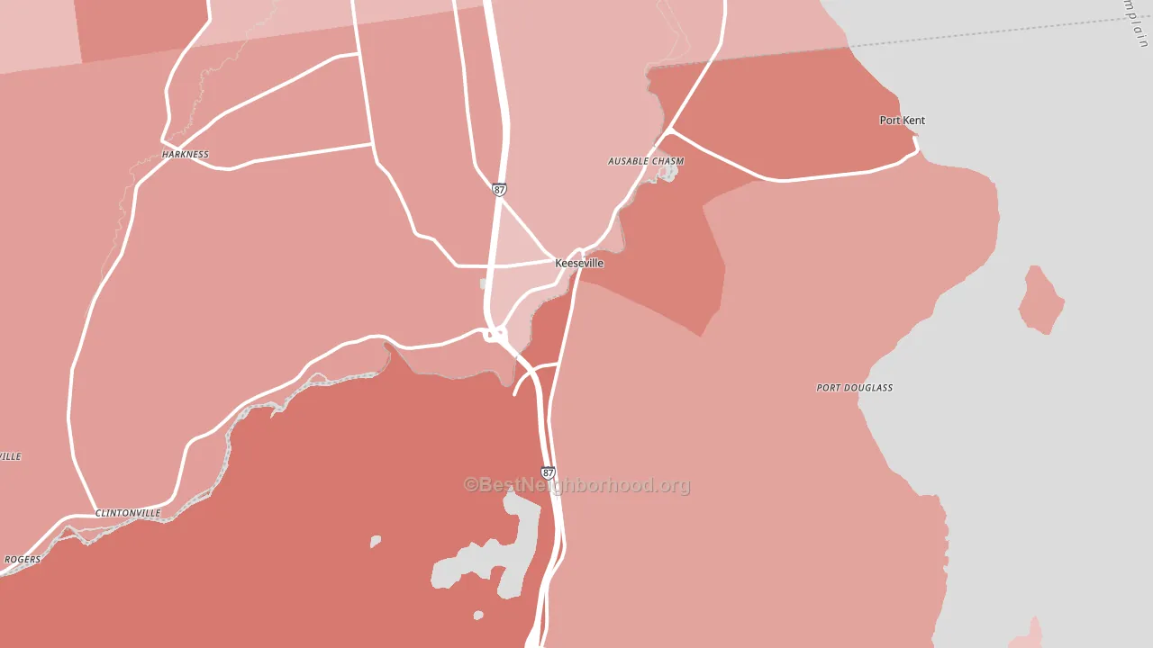 12944, NY block-group political-lean map