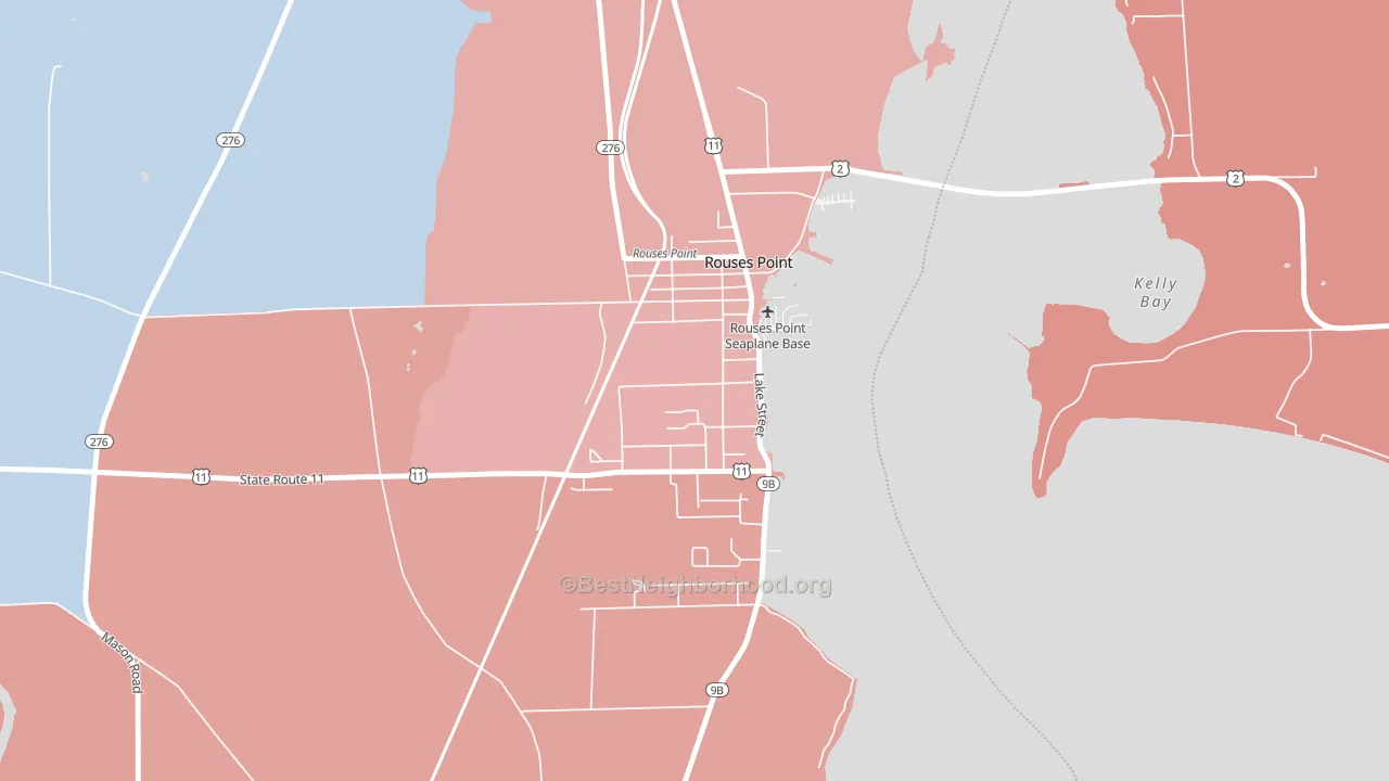 12979, NY block-group political-lean map