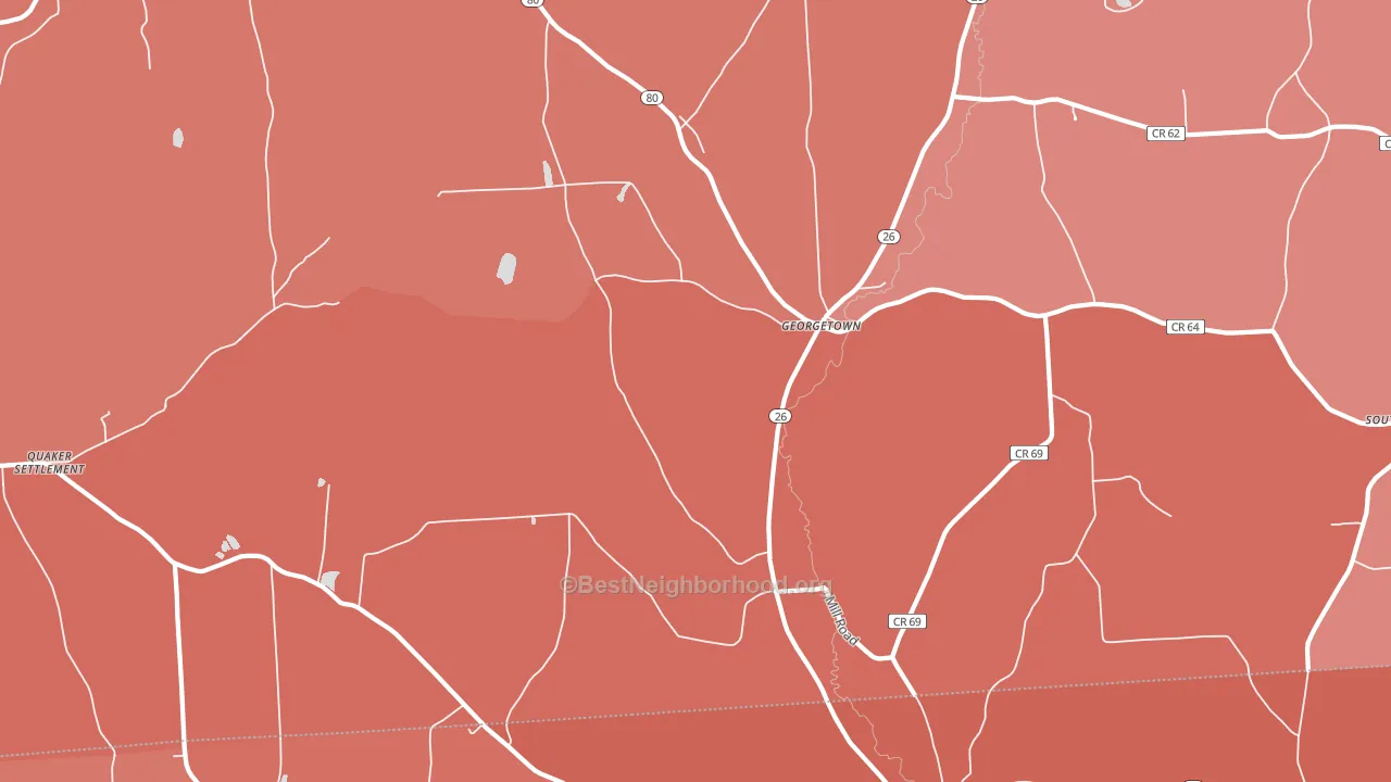 13072, NY block-group political-lean map