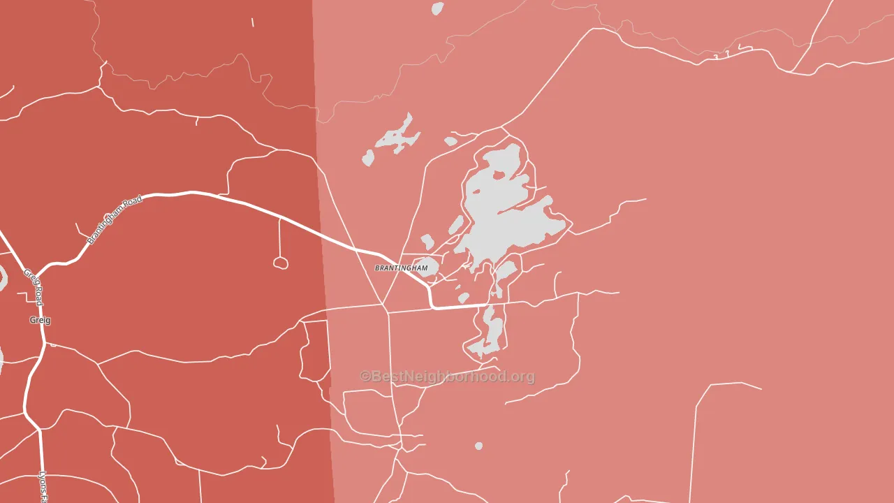 13312, NY block-group political-lean map