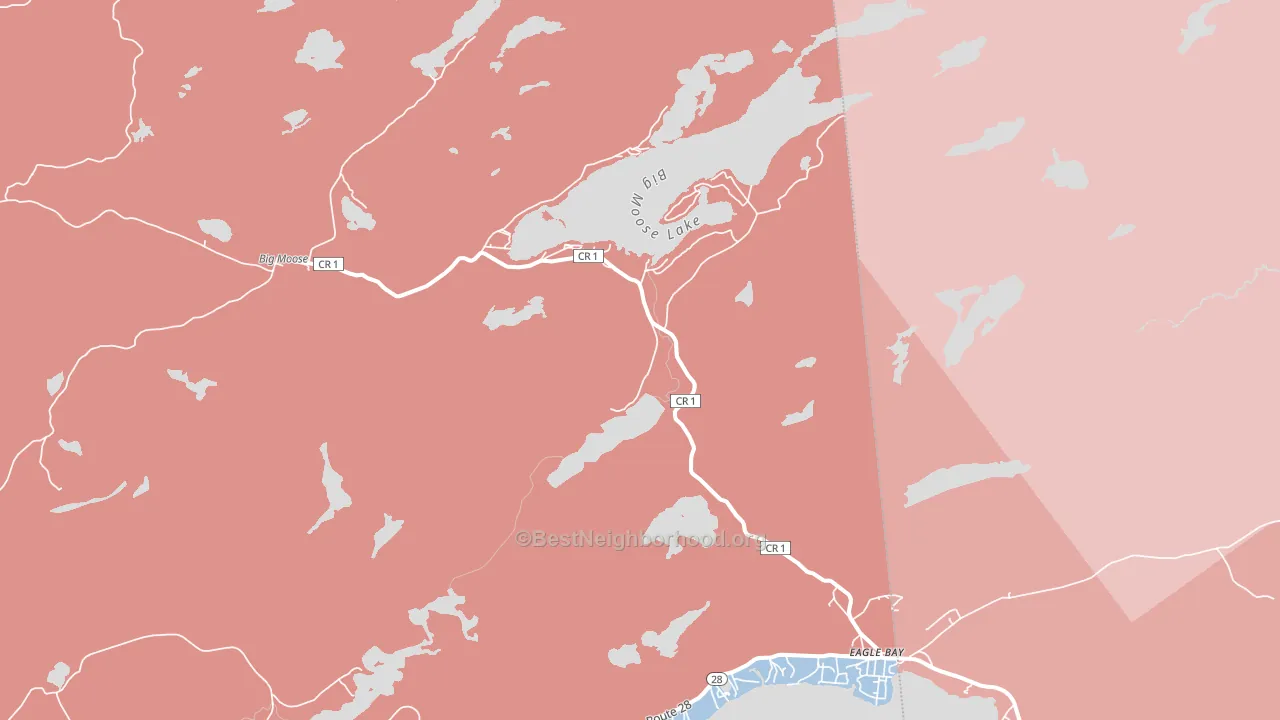 13331, NY block-group political-lean map