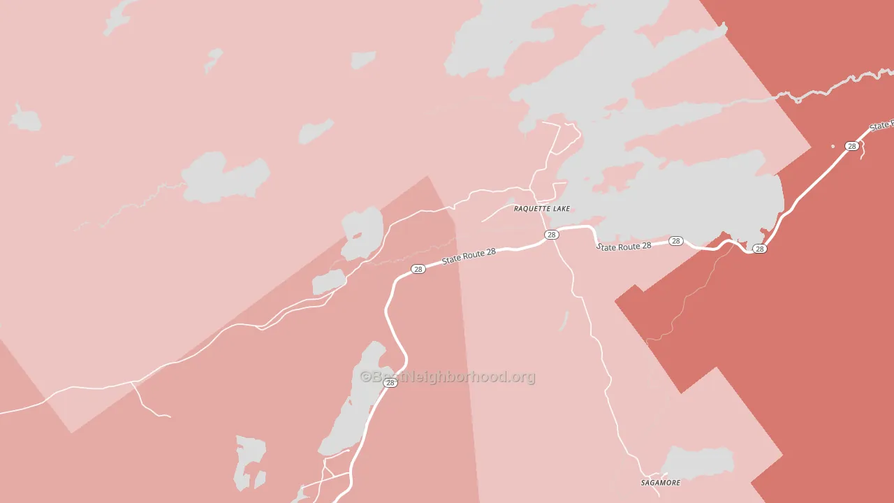 13436, NY block-group political-lean map