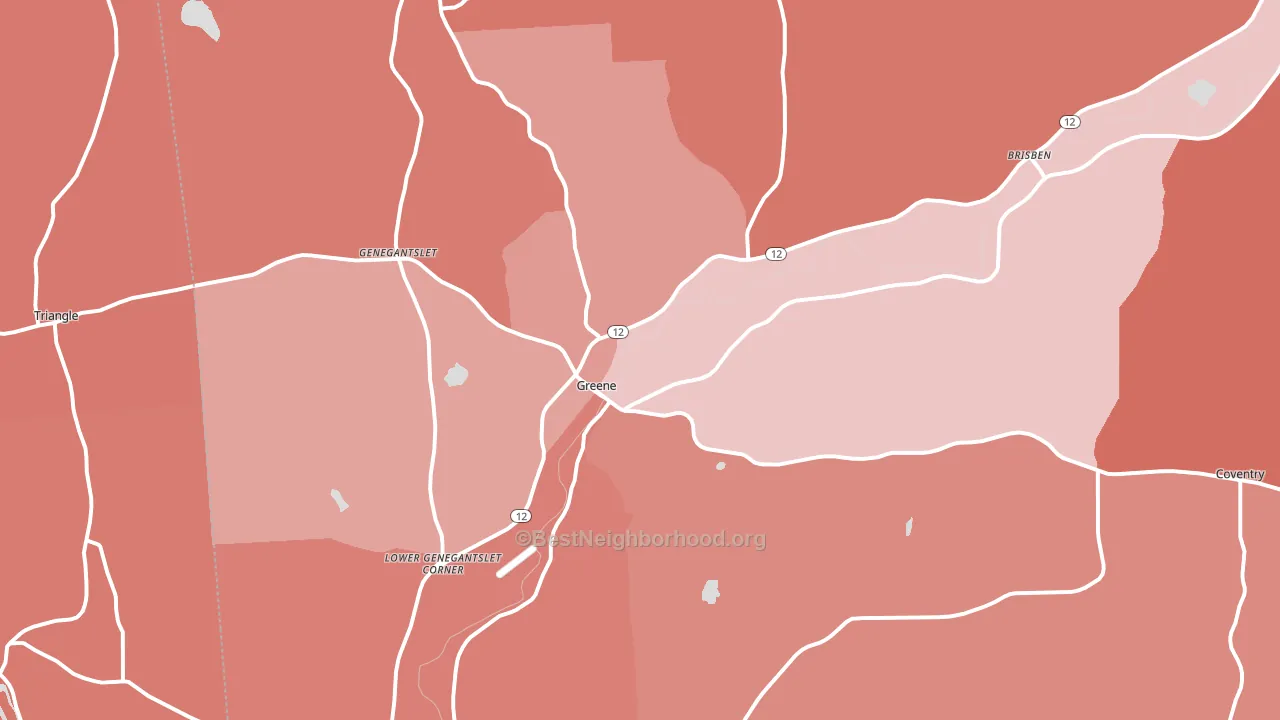 13778, NY block-group political-lean map