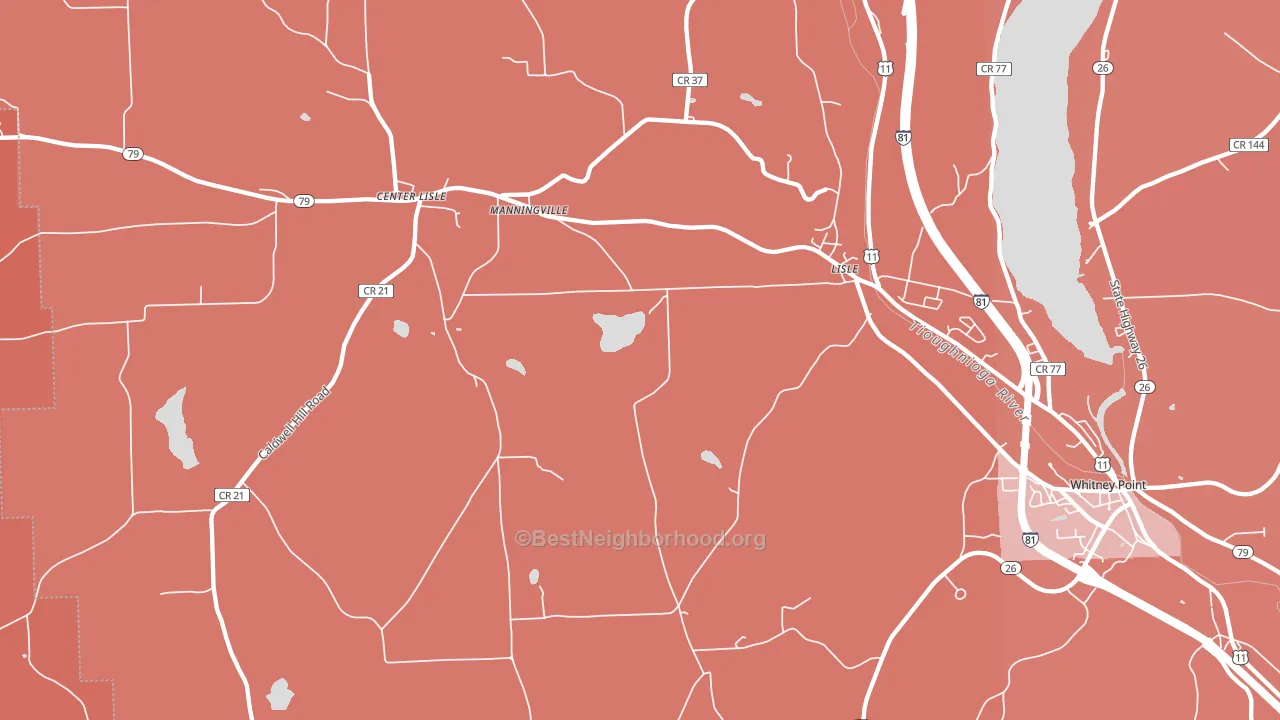 13797, NY block-group political-lean map