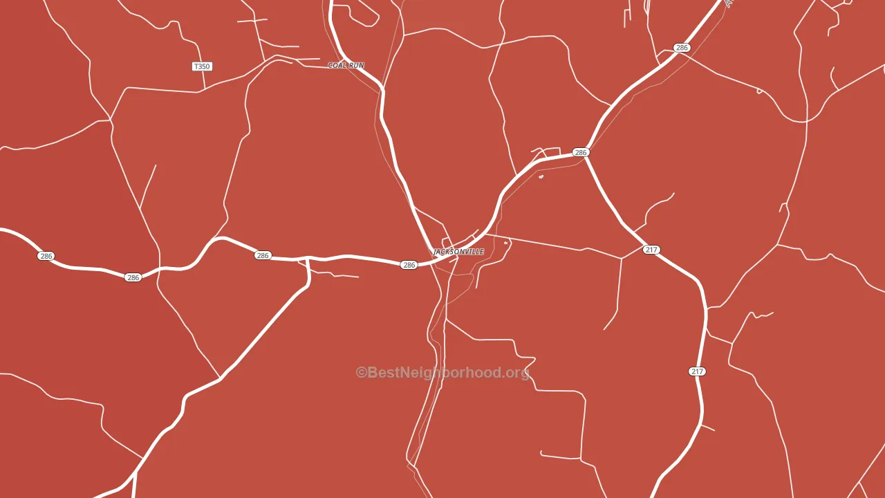 15752, PA block-group political-lean map