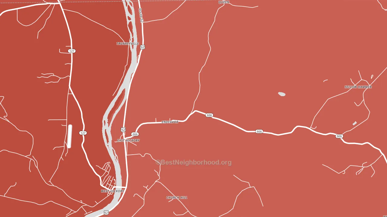 16322, PA block-group political-lean map