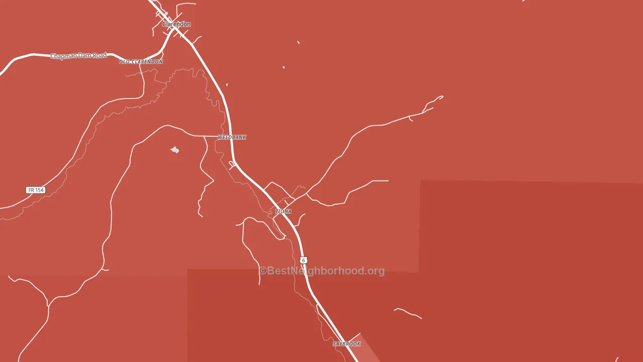 16352, PA block-group political-lean map