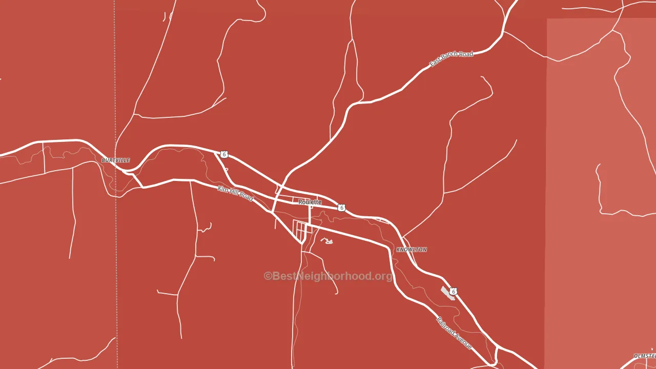 16746, PA block-group political-lean map