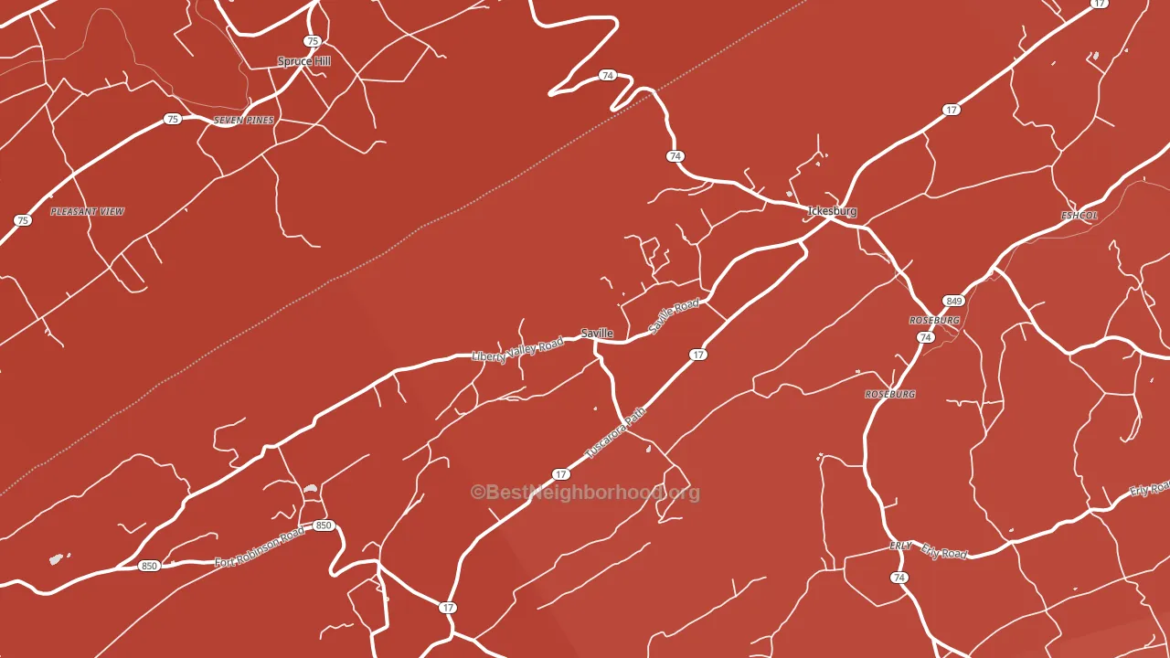 17037, PA block-group political-lean map