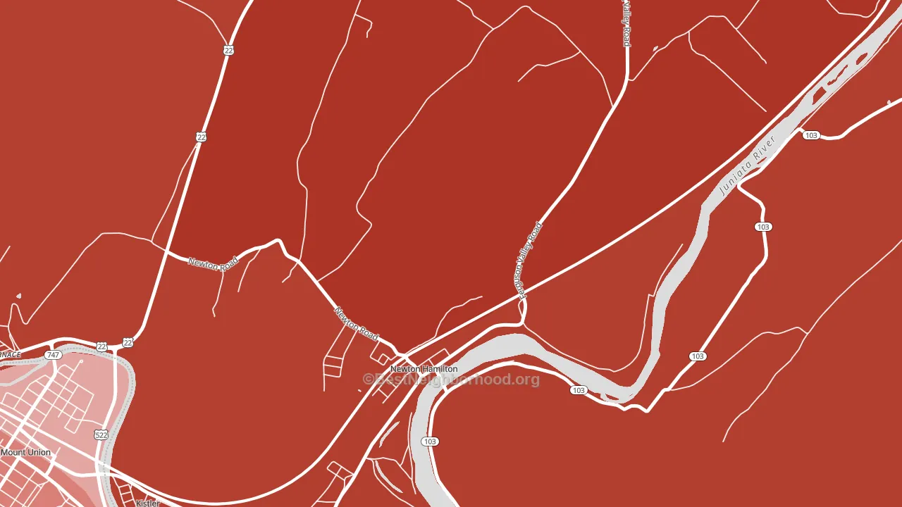17075, PA block-group political-lean map