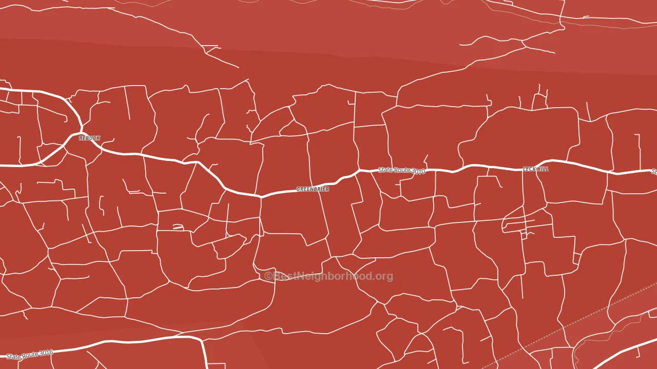 17867, PA block-group political-lean map