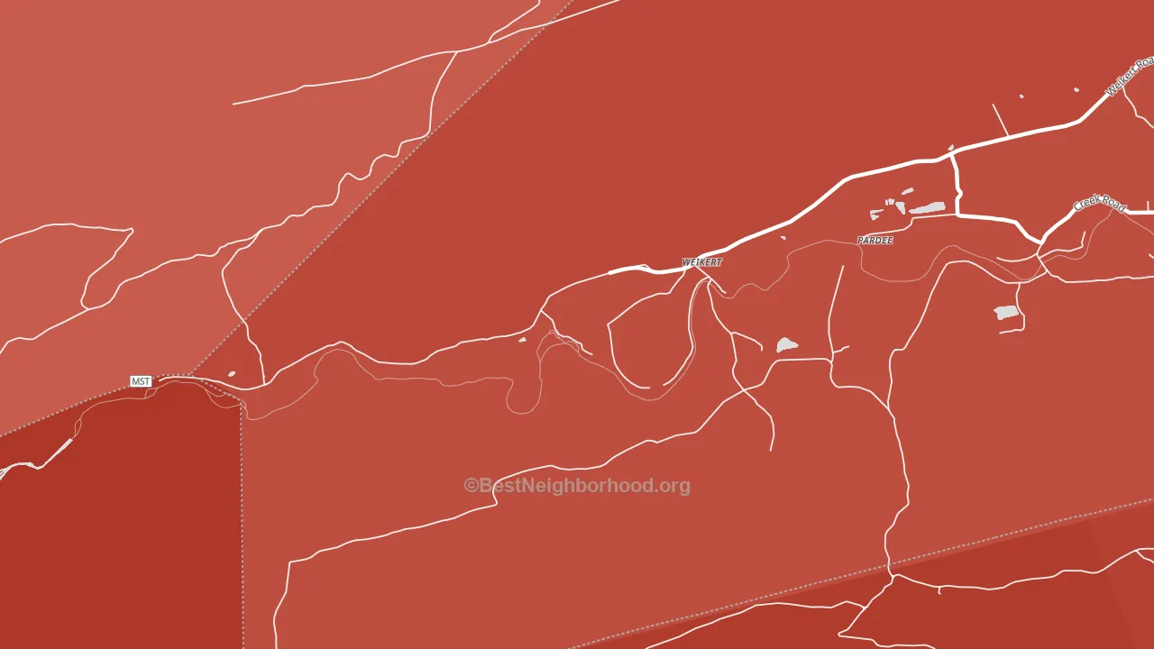 17885, PA block-group political-lean map