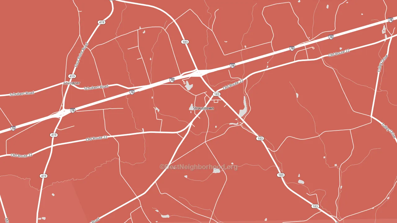 19559, PA block-group political-lean map