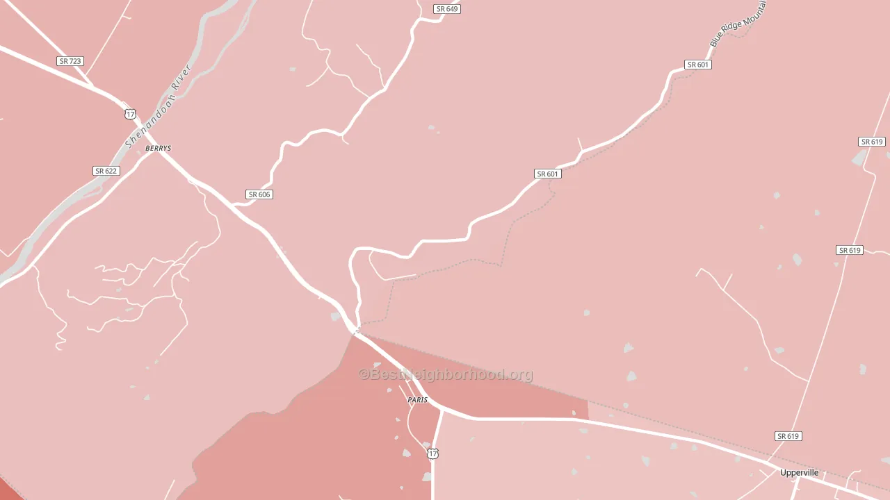 20130, VA block-group political-lean map