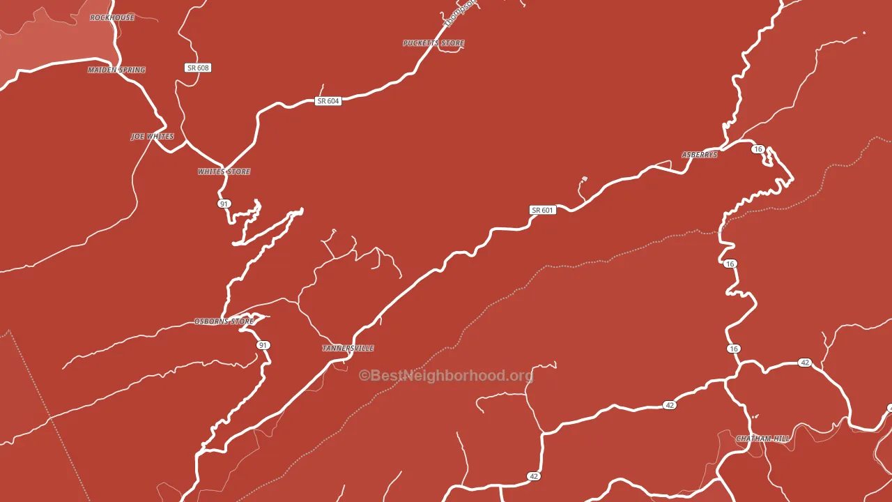 24377, VA block-group political-lean map