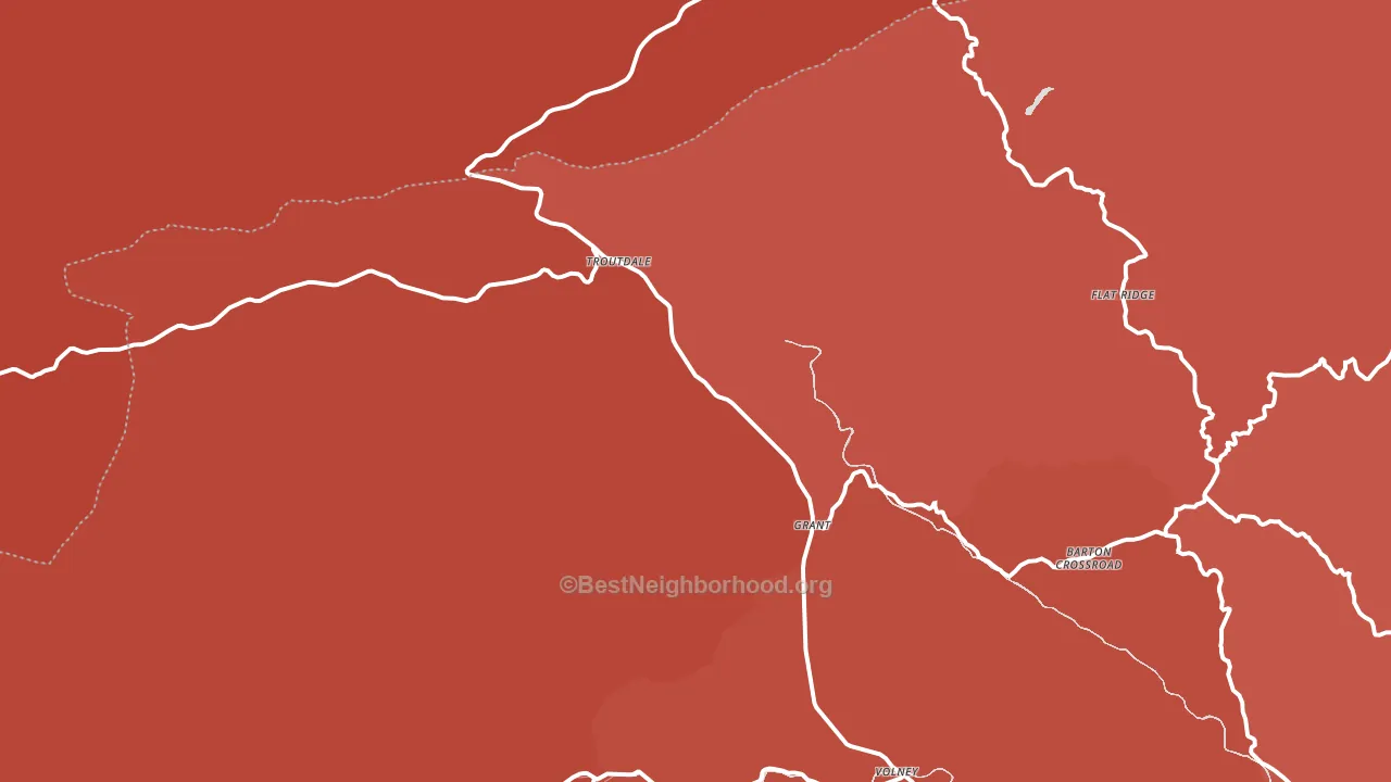 24378, VA block-group political-lean map