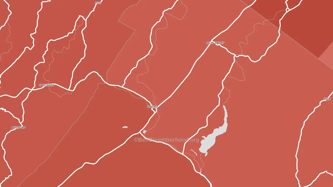 24439, VA block-group political-lean map