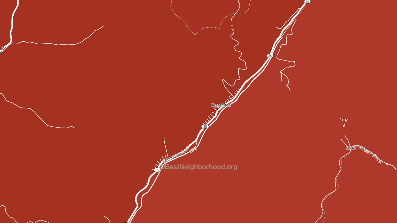 24854, WV block-group political-lean map